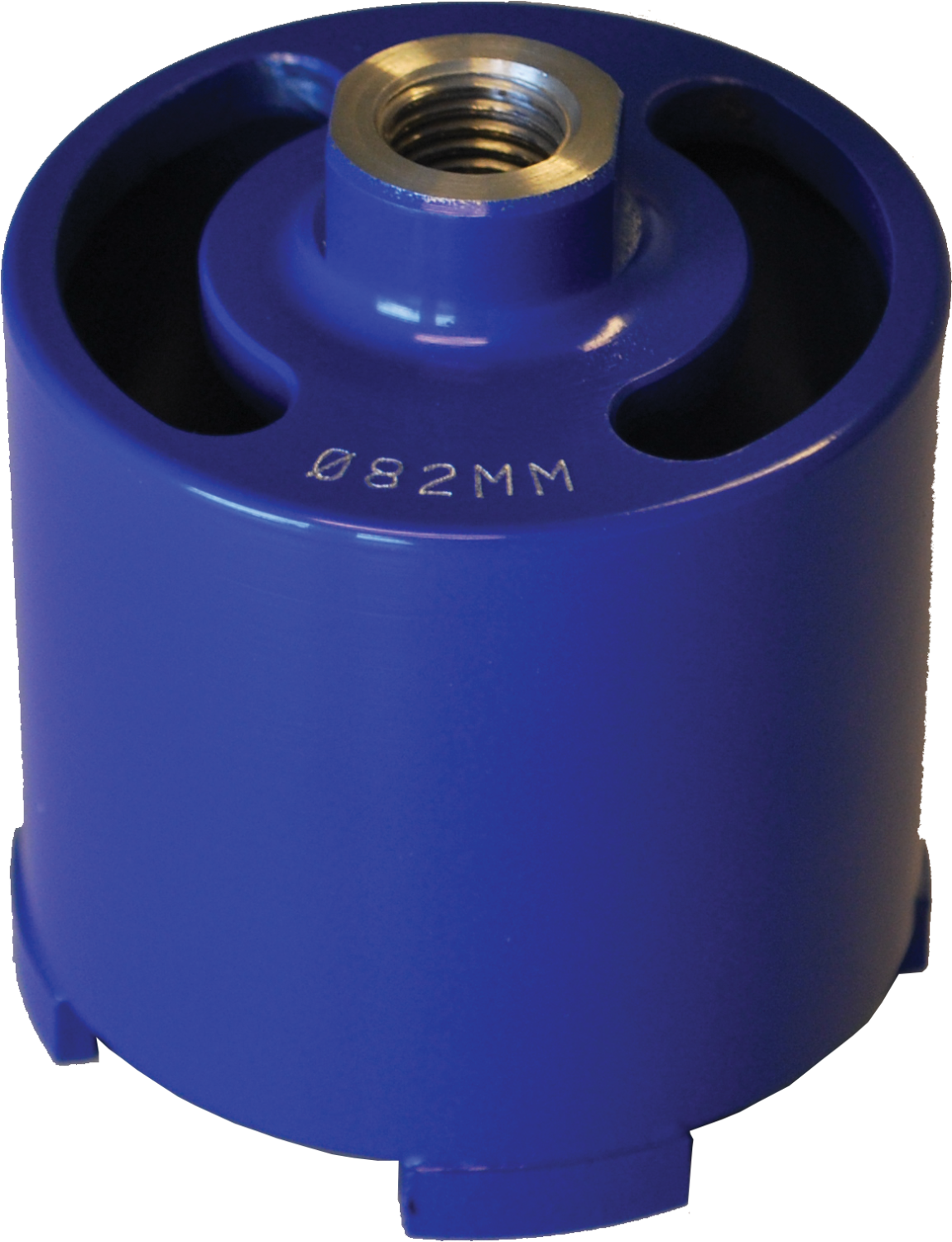 Diamantboor 82mm 5 segment drooggebruik bovensleuf (stofzuigadapter)