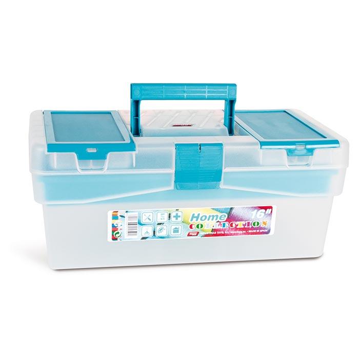 Assortimentsdoos 16" Transparant 400 x 217 x 166mm