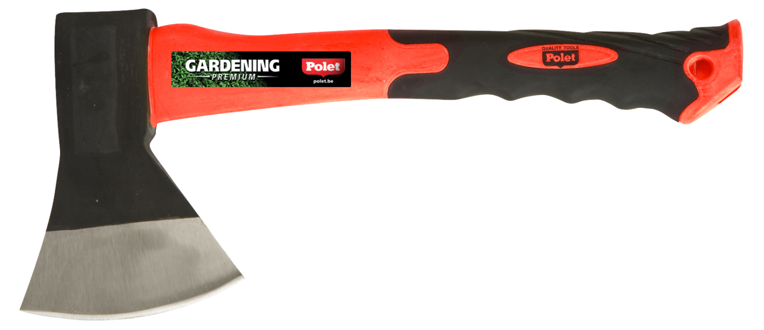 Handbijltje 800 Gram met Fiber 5001 steel 38cm