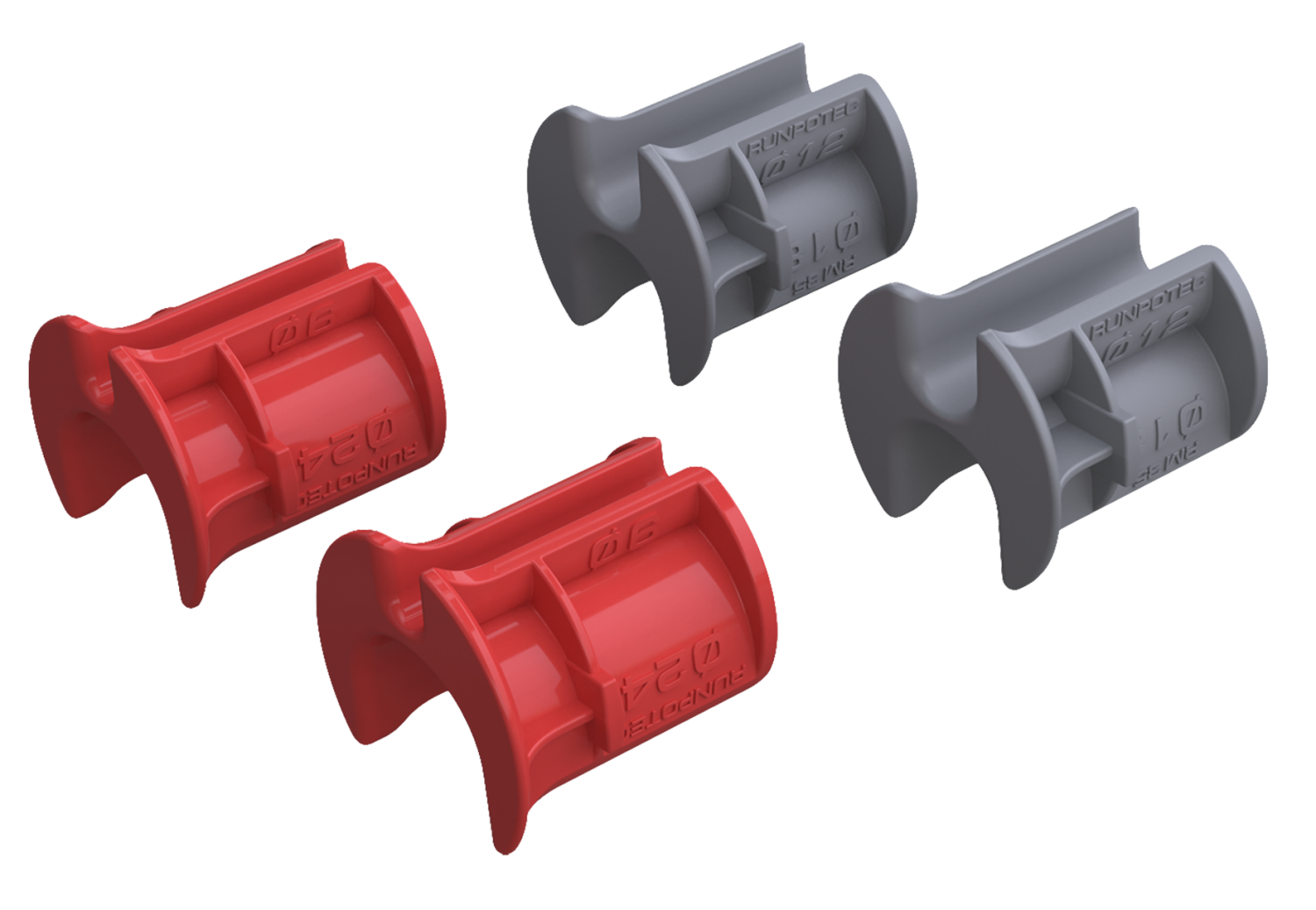 Geleidingsstukken t.b.v. RM35 Digitale Kabellengtemeter