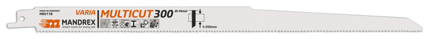 Multicut Varia Reciprozaagblad MRV11B 300mm (2 st.)