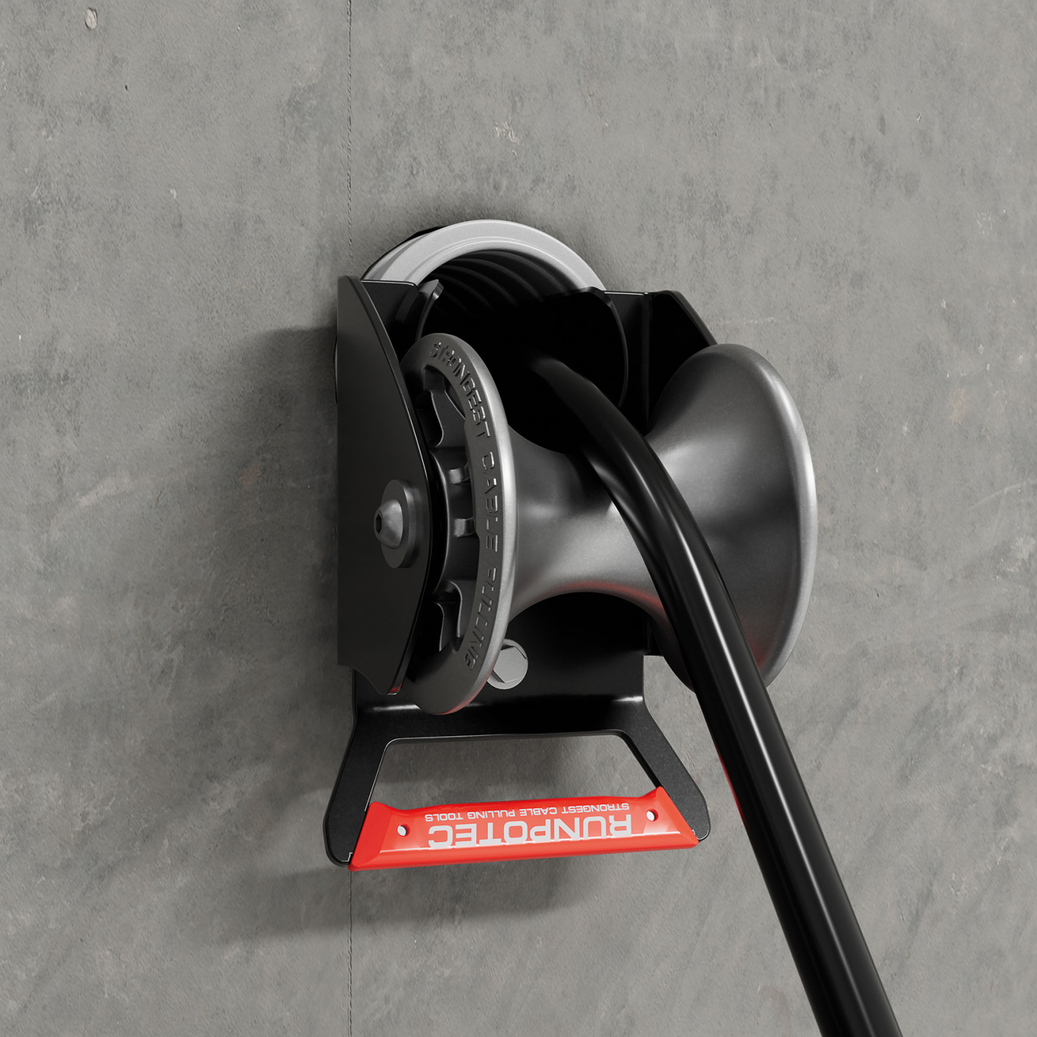 Kabelgeleiderol met invoerbuis Ø 89mm