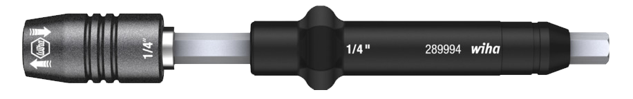 Bithouder Momentschroevendraaier Dwarsgreep Torque Tplus 1/4" 28999 125mm