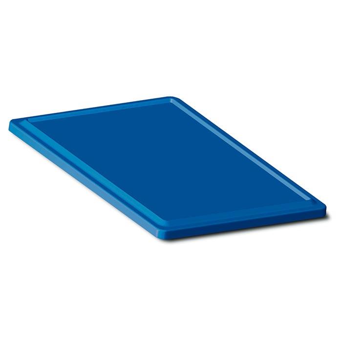 Deksel t.b.v. Eurobox Blauw 600 x 405 x 29mm