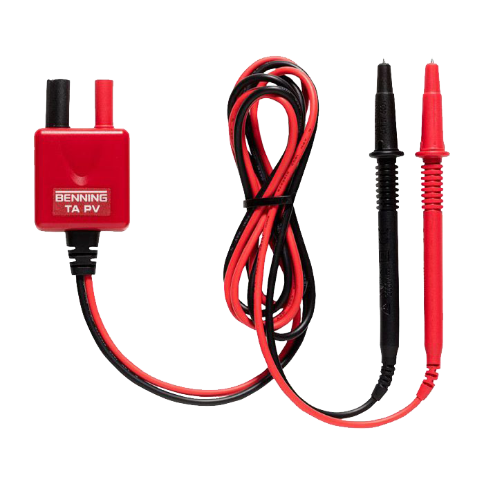 BENNING TA PV Meetadapter 4mm CAT III, 1000V t.b.v. MM-10 PV, CM 10-PV