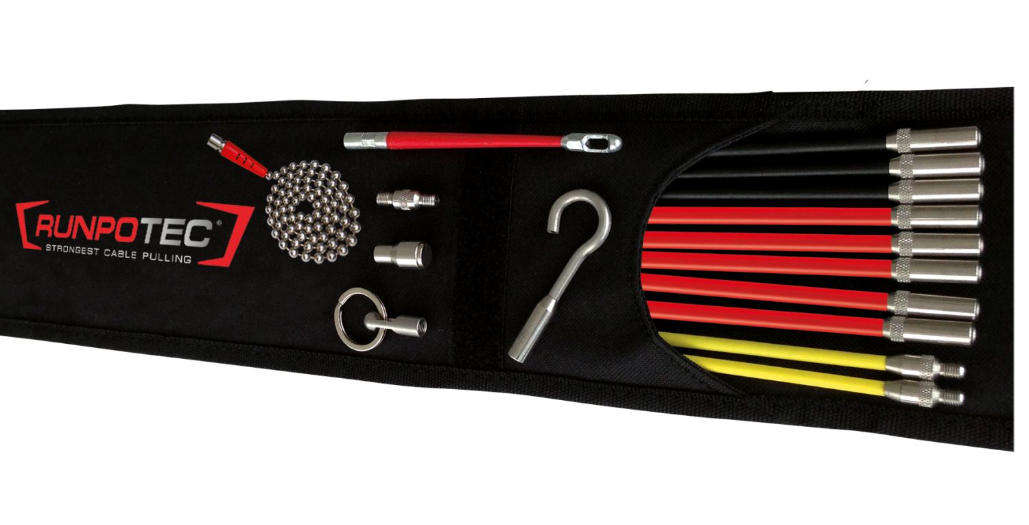 Standaard pakket Doorvoerstokken, 17-delig