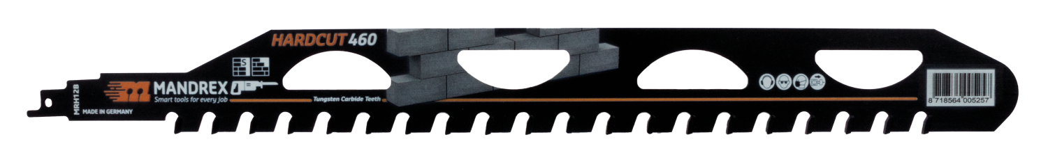 Hardcut Reciprozaagblad MRH12B 460mm (1 st.)