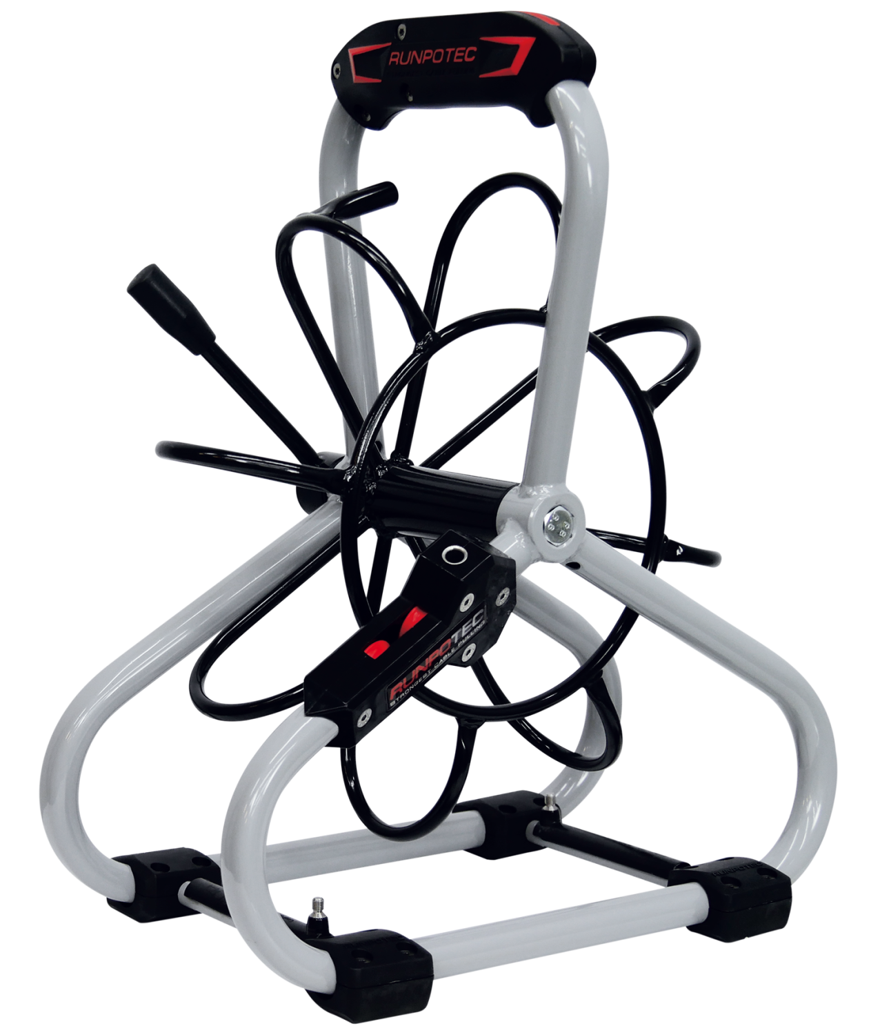 Haspel Ø 330mm verzinkt/gepoedercoat t.b.v. 4,5mm Glasvezel Trekveer