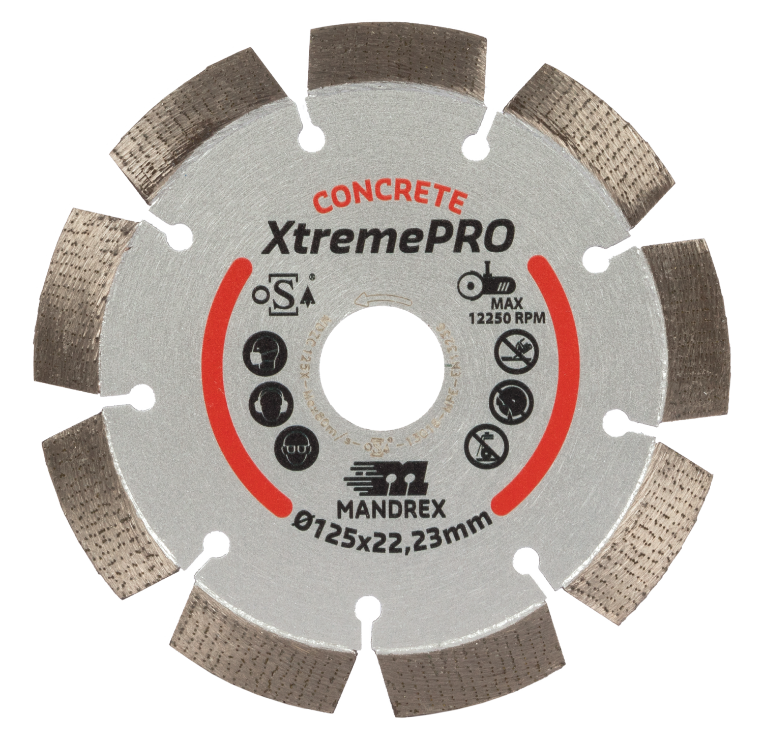 Beton XtremePro Diamantzaagblad MDZC125X 125mm