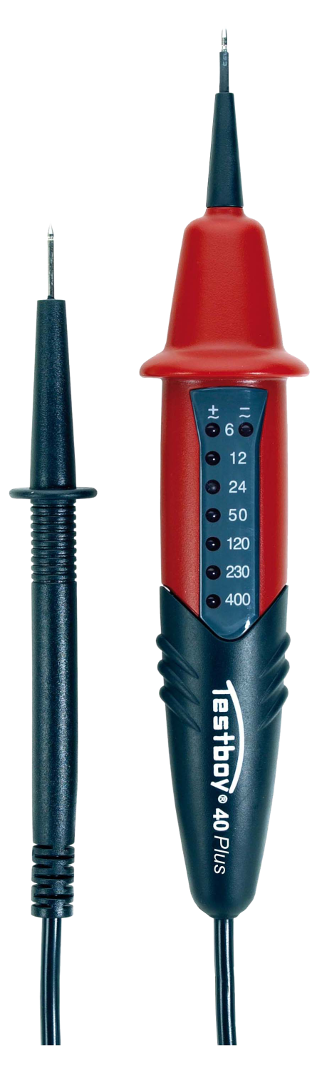 Plus Tweepolige Spanningstester 6-400V AC/DC