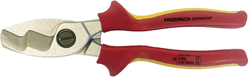 Kabelschaar 1000V 2K geïsoleerd 210mm