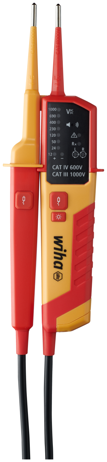 Tweepolige Spanningstester 12 – 1000 V AC