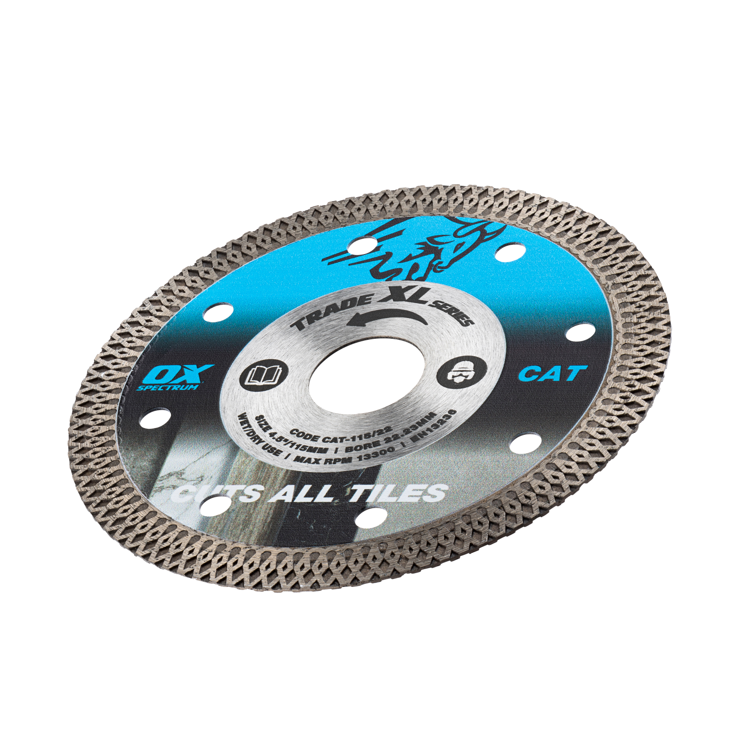 Trade Diamantzaagblad Tegels XL CAT 115mm