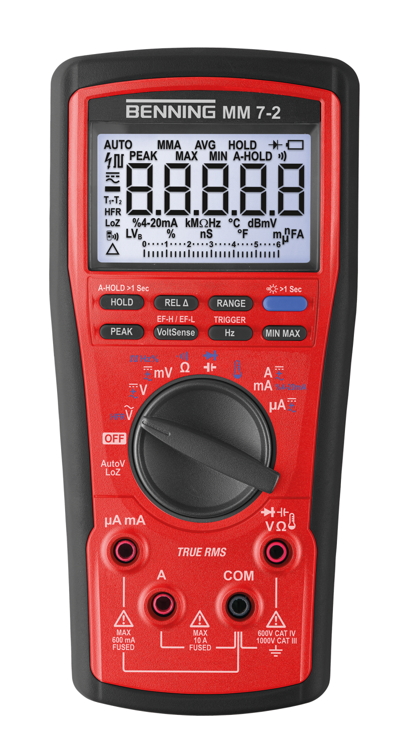 MM 7-2 Digitale Multimeter TRUE RMS