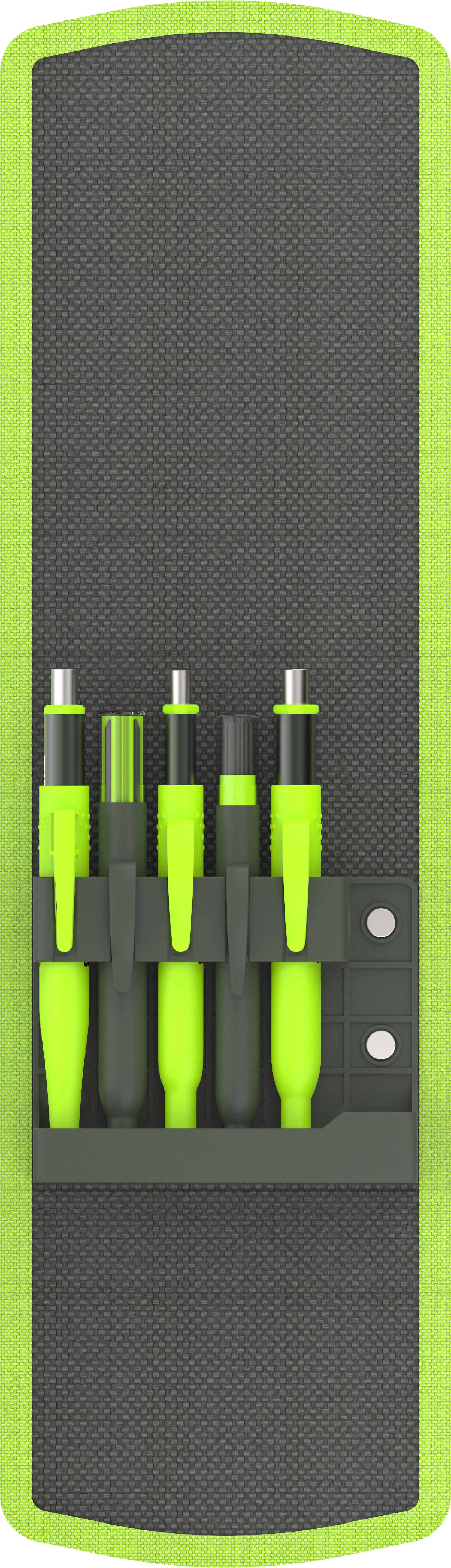 Markeerset Vulpotloden AMK5-PRO in Houder met Navulling