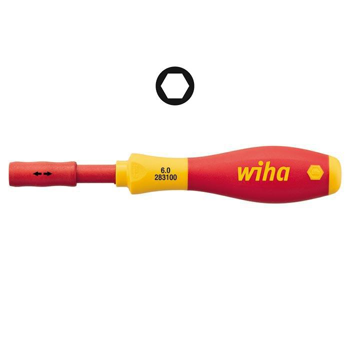 Bitschroevendraaier SoftFinish SlimVario Electric 2831 1000V VDE 6mm