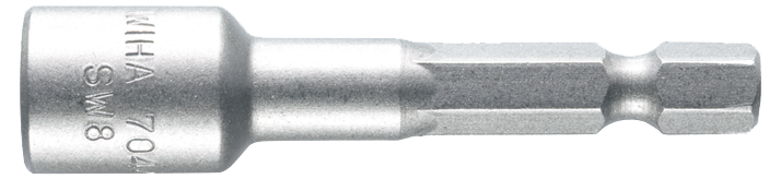 Magnetische Dopsleutelinzet 7044M 1/4" 10,0 x 55mm in blister