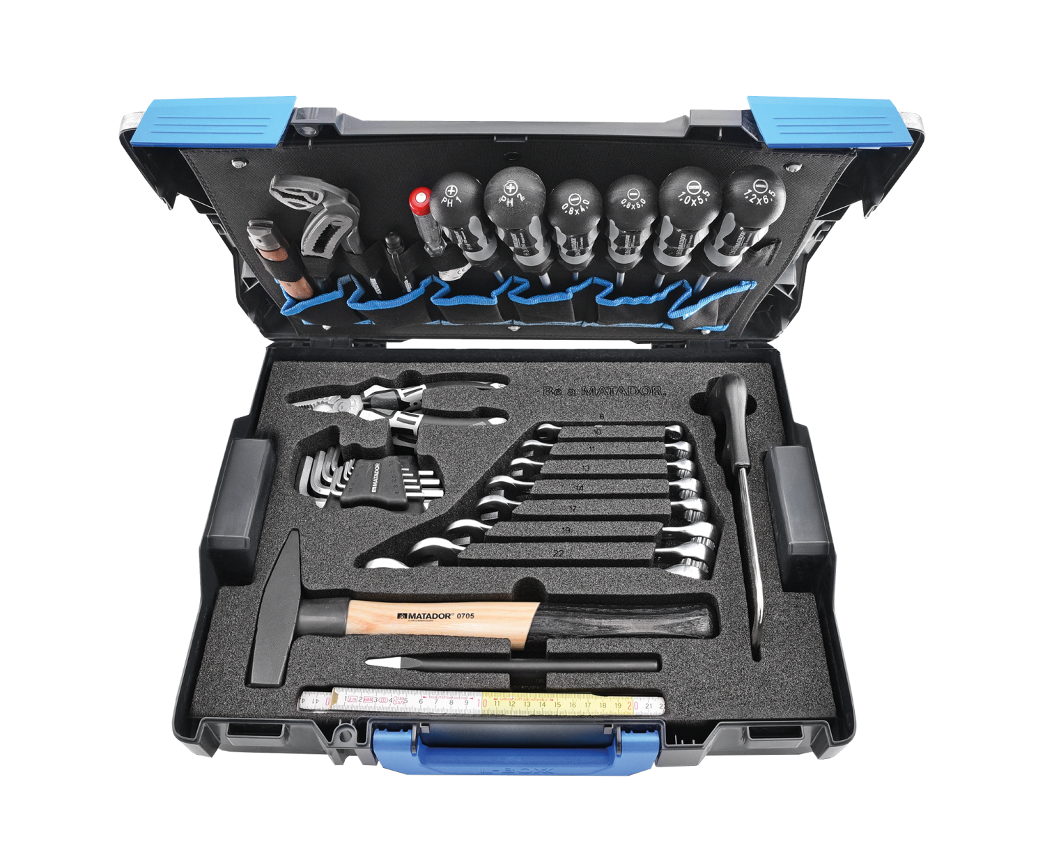 Smartybox L2 Gereedschapsset 8-22mm, 41-delig