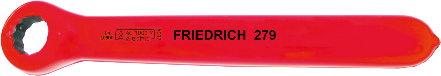 Ringratelsleutel 1000V dompel geïsoleerd 10mm