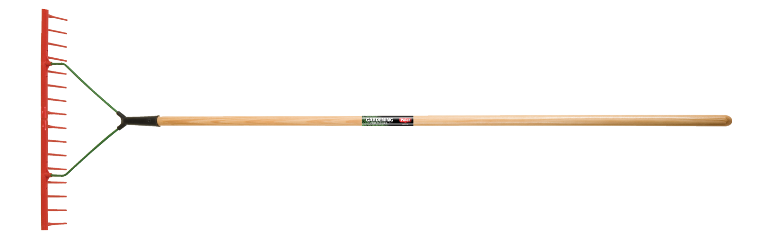 Gazonhark 16T/600mm Polyamide met steel 150cm