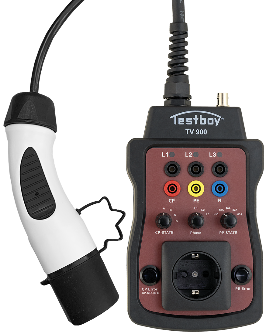 TV 900 Laadstation Meetadapter