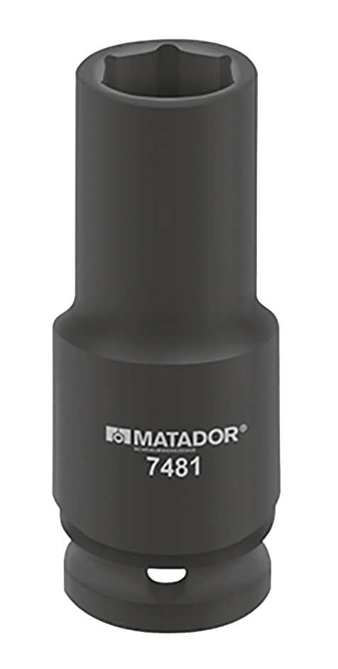 1/2" Krachtdop Lang Inbus 17x78mm