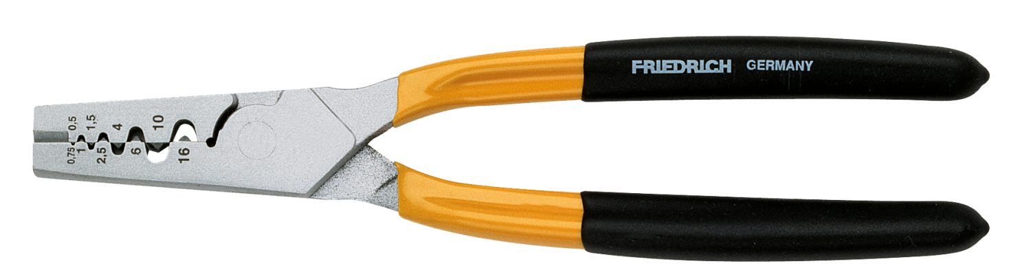 Aderhulstang Doornpersing 0,5-16mm² 2K geïsoleerd 225mm