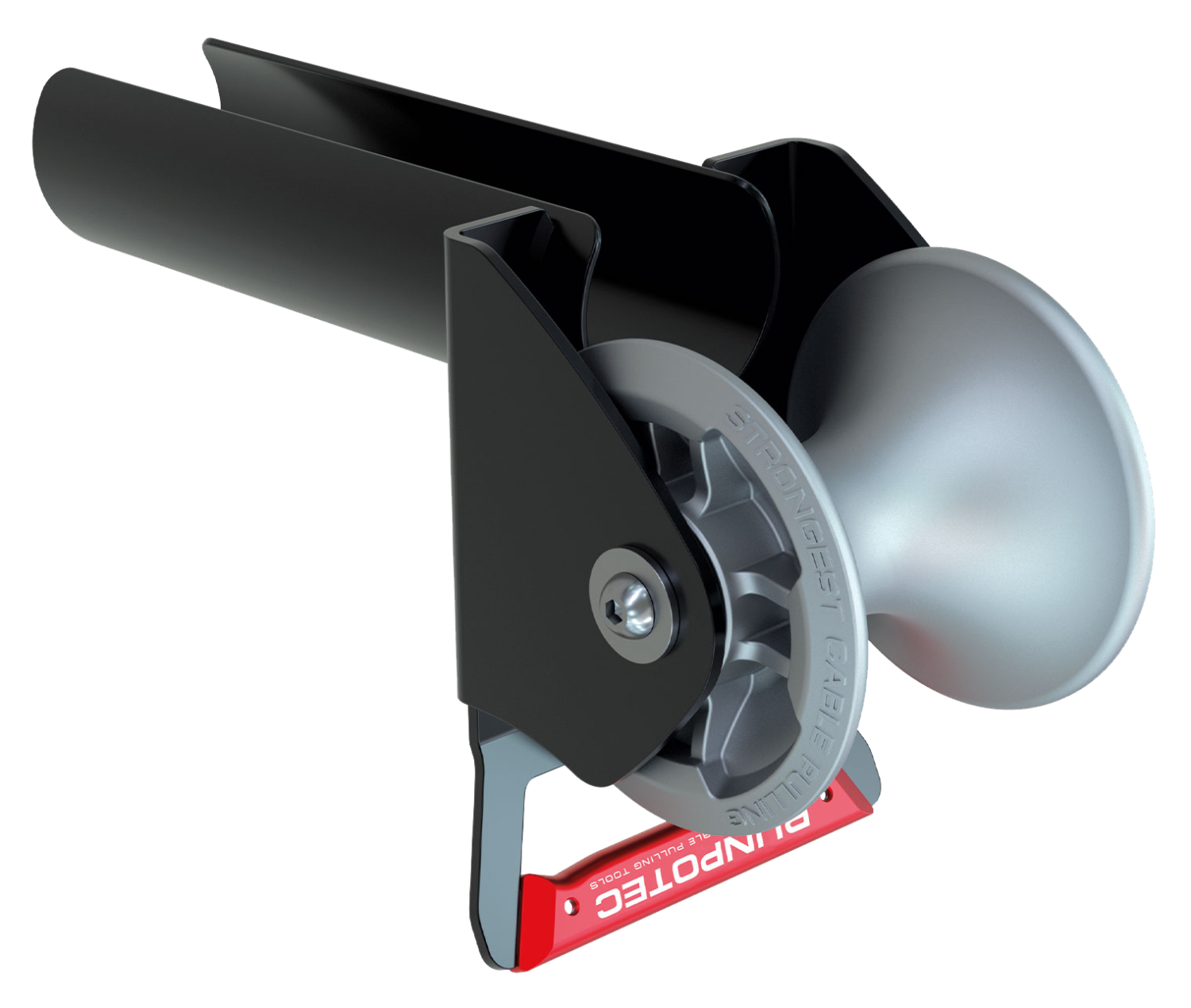 Kabelgeleiderol met invoerbuis Ø 76mm