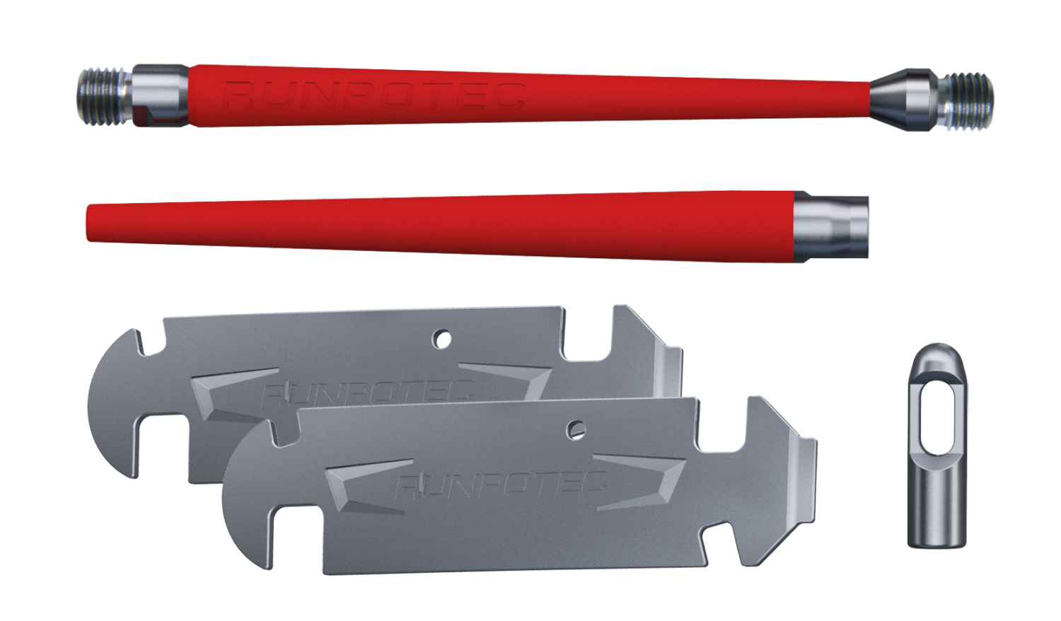 GF3 Geleidekop met Knikbeschermingsset, 5-delig