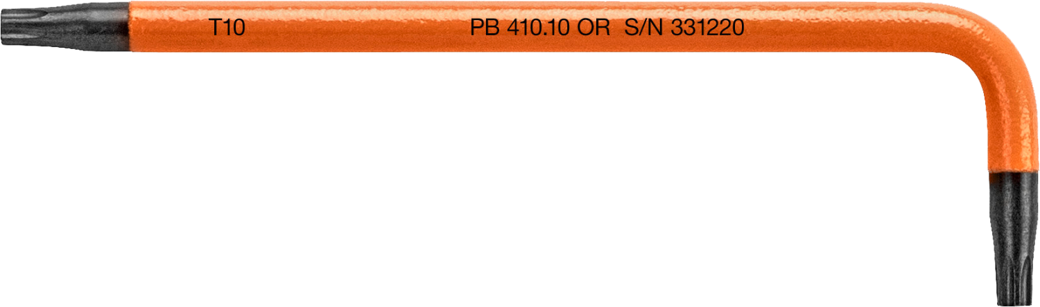 PB TORXsleutel 410 RB Oranje T10