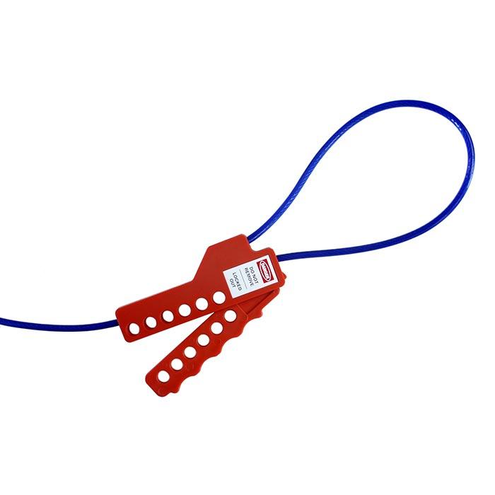 Lockout Kabel Vergrendeling 2,5 meter met stalen kern