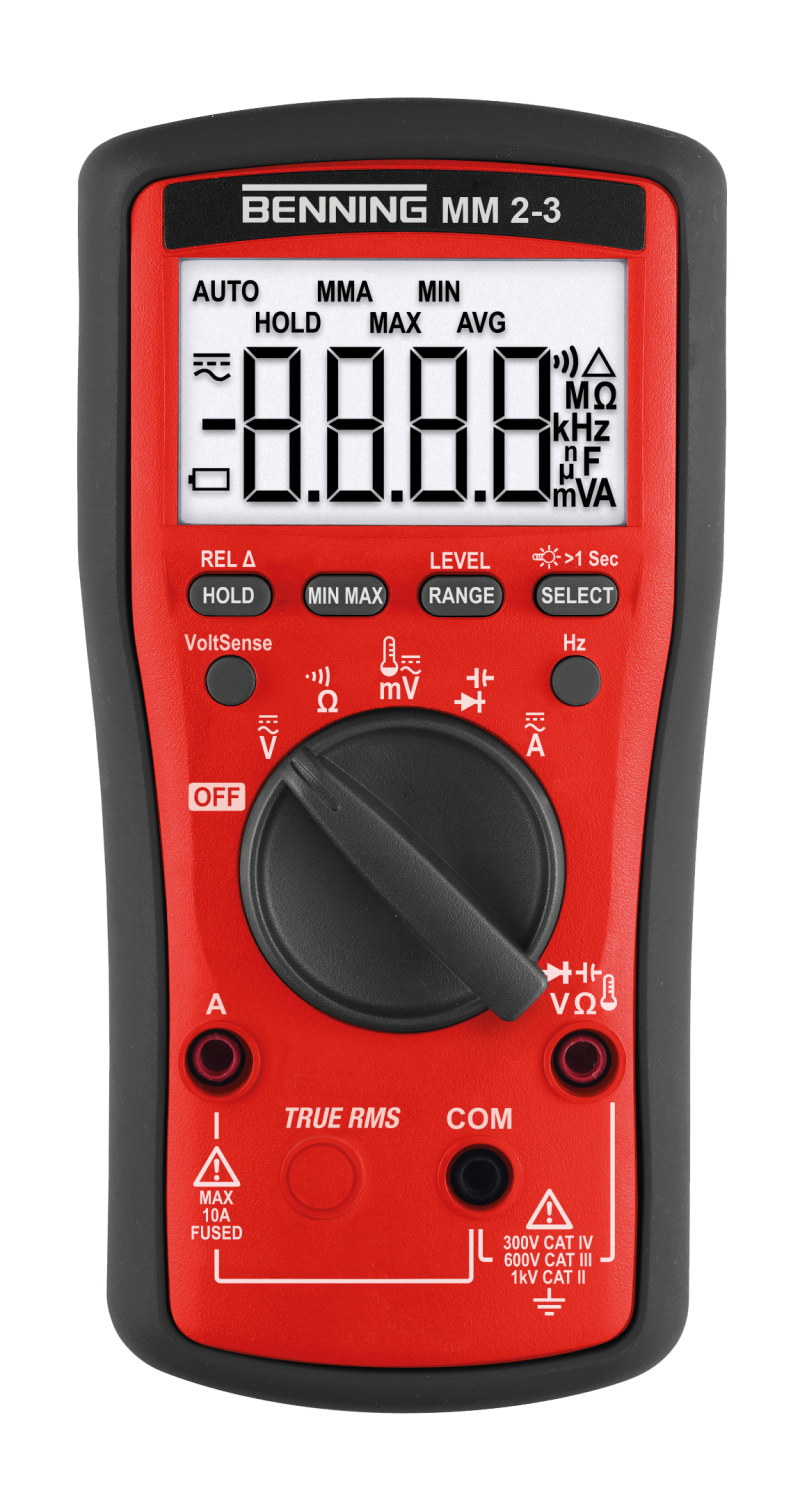 MM 2-3 Digitale Multimeter TRUE RMS