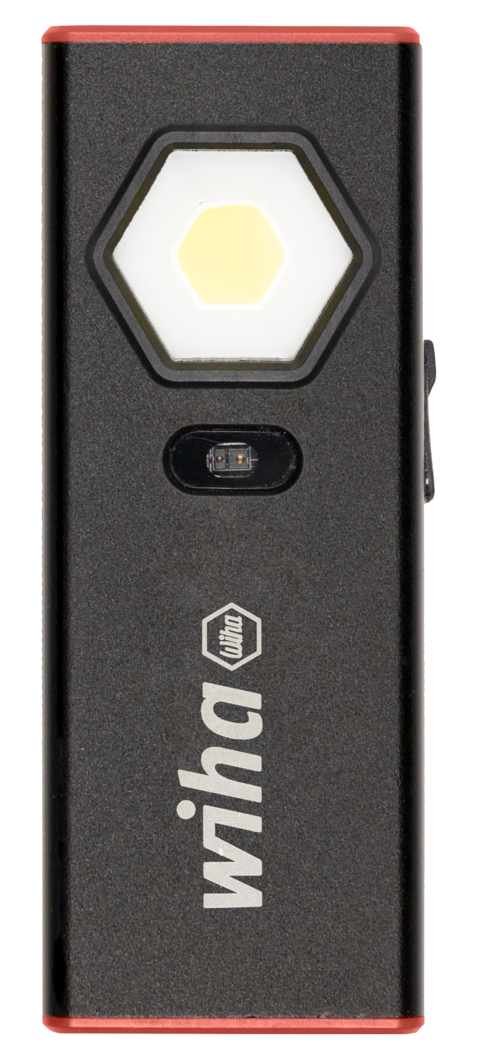 Handlamp 1200 lm met on-/off-sensor, incl. USB-C-laadkabel