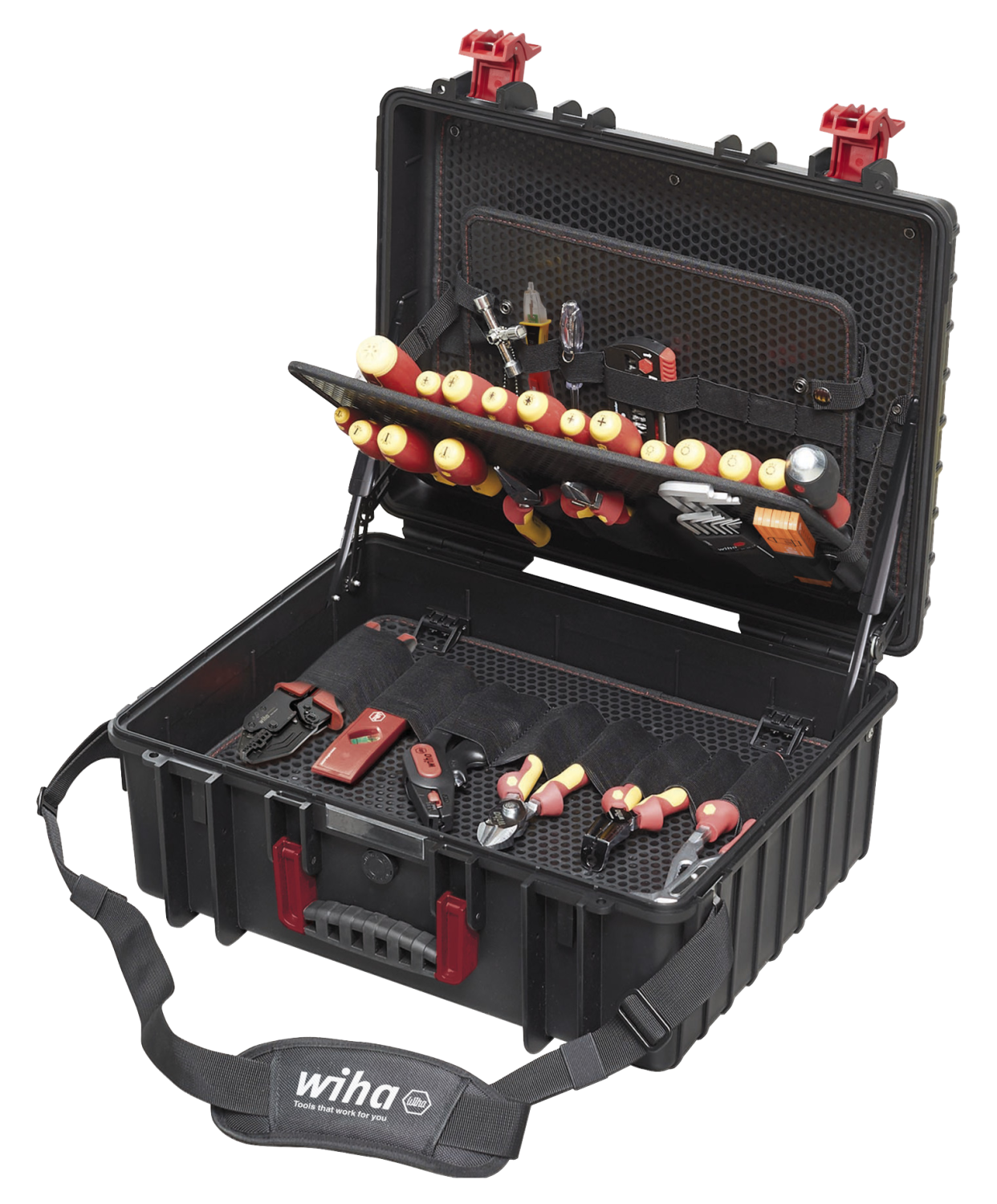 Gereedschapskoffer Electricien XL 9300-702, 81-delig