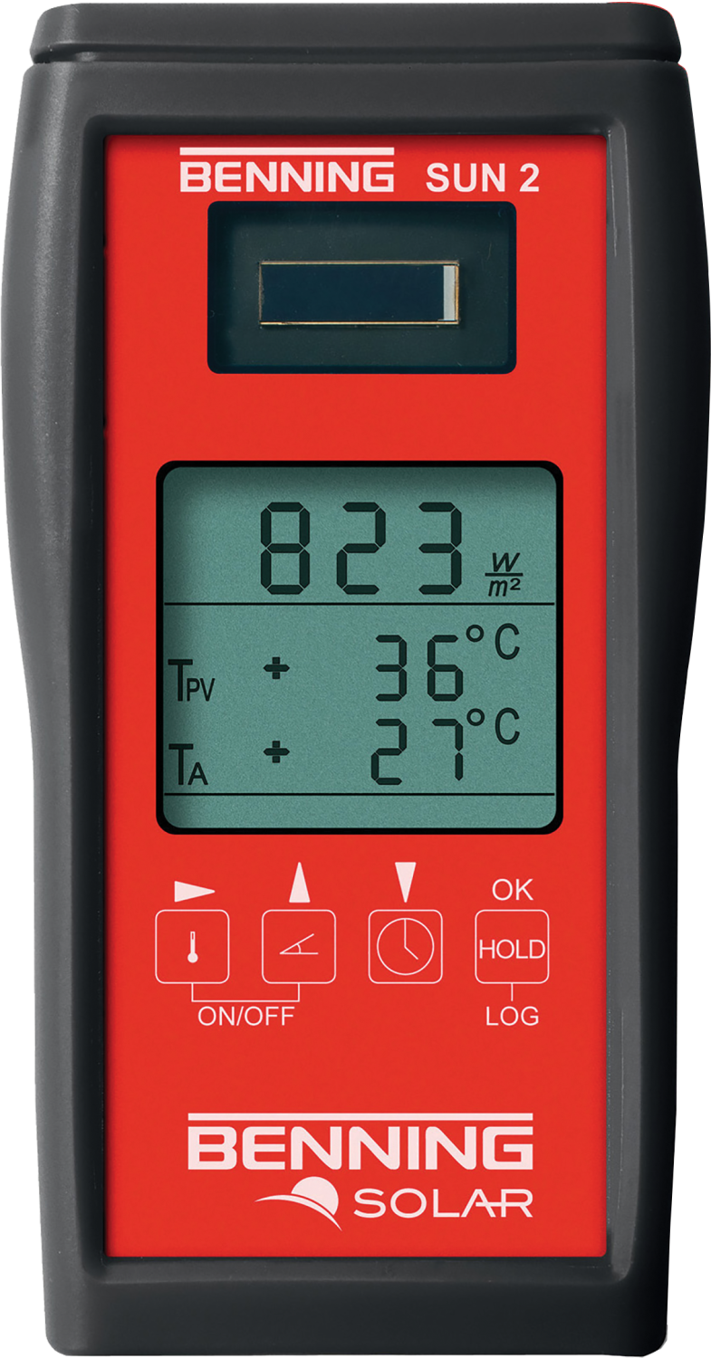 SUN 2 Tester voor fotovoltaïsche installaties