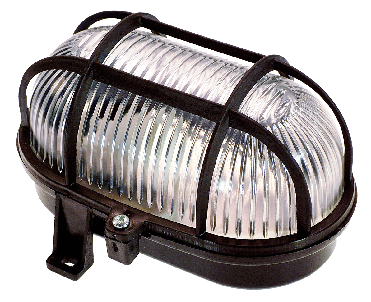 Bulleye Lamp E27 zwart IP44 60W