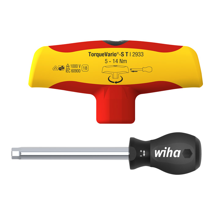 Dwarsgreep Momentschroevendraaier TorqueVario-ST Electric 2933 5-14 Nm (6%)
