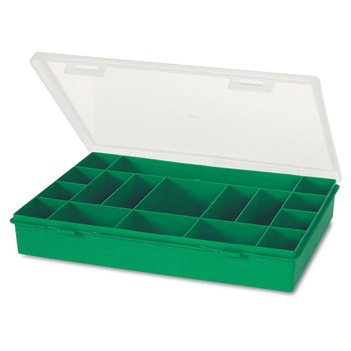 Assortimentsdoos 13-17 Groen 330 x 247 x 54mm