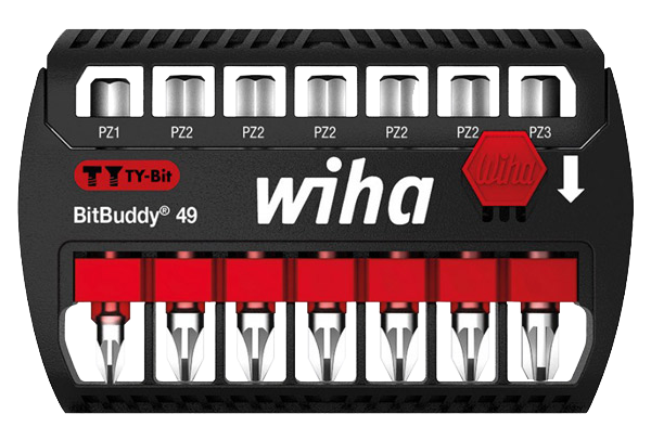 Bitset BitBuddy TY-Bit 49 7946 PZ1-PZ3, 7-delig