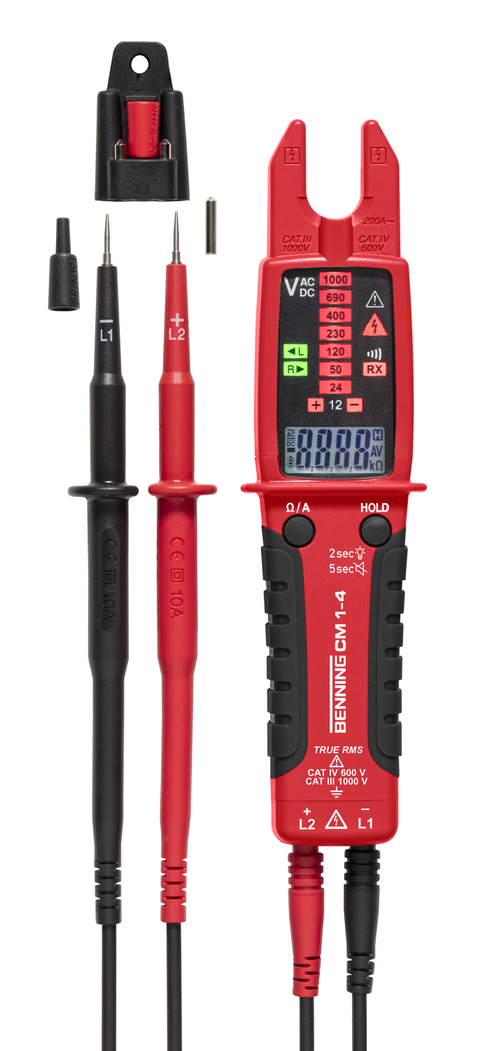 CM 1-4 Open Stroomtang-Multimeter TRUE RMS