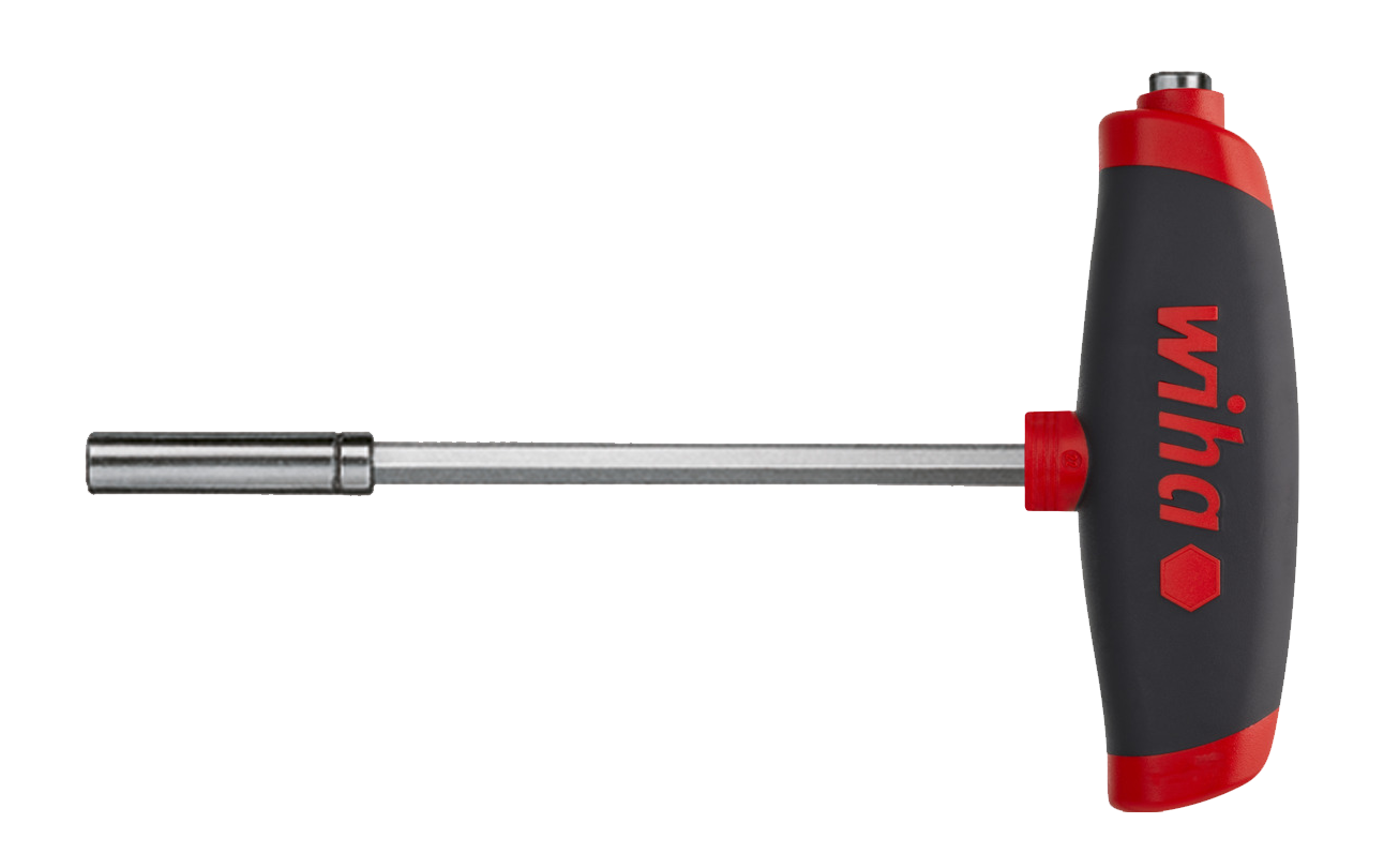 Inbussleutel met dwarsgreep ComfortGrip 388DS + twee bithouders