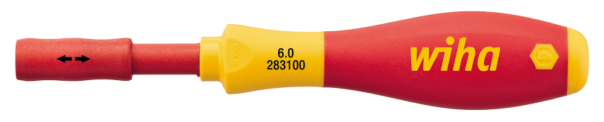Bitschroevendraaier SoftFinish SlimVario Electric 2831 1000V VDE 6mm