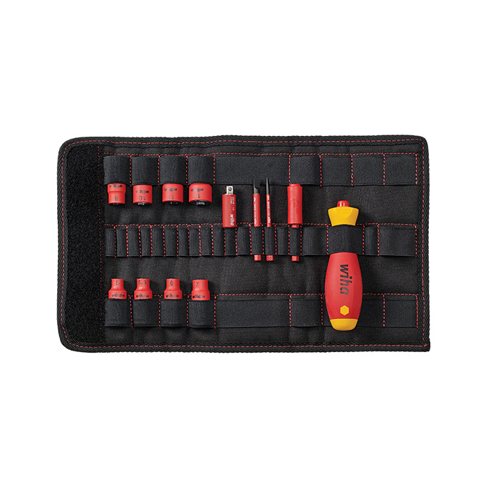 Dopsleutelset Softfinish SlimVario Electric 1/4" 1000V VDE 7209NK-2004 5-13mm, 14-delig