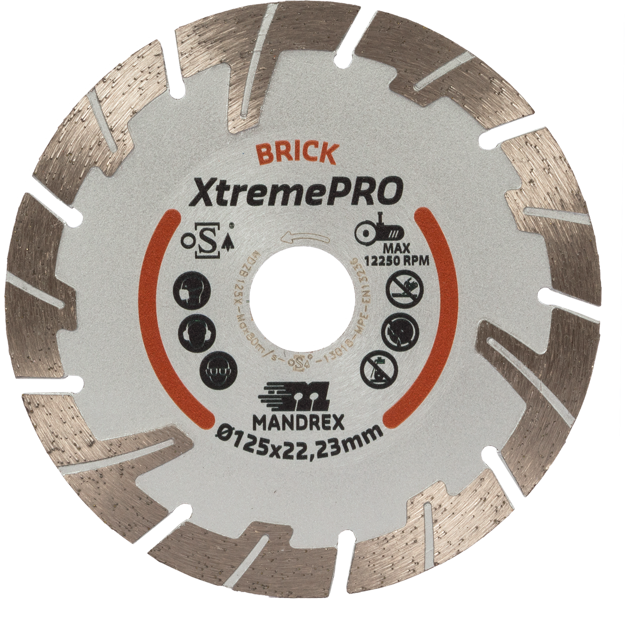 Baksteen XtremePro Diamantzaagblad MDZB230X 230mm