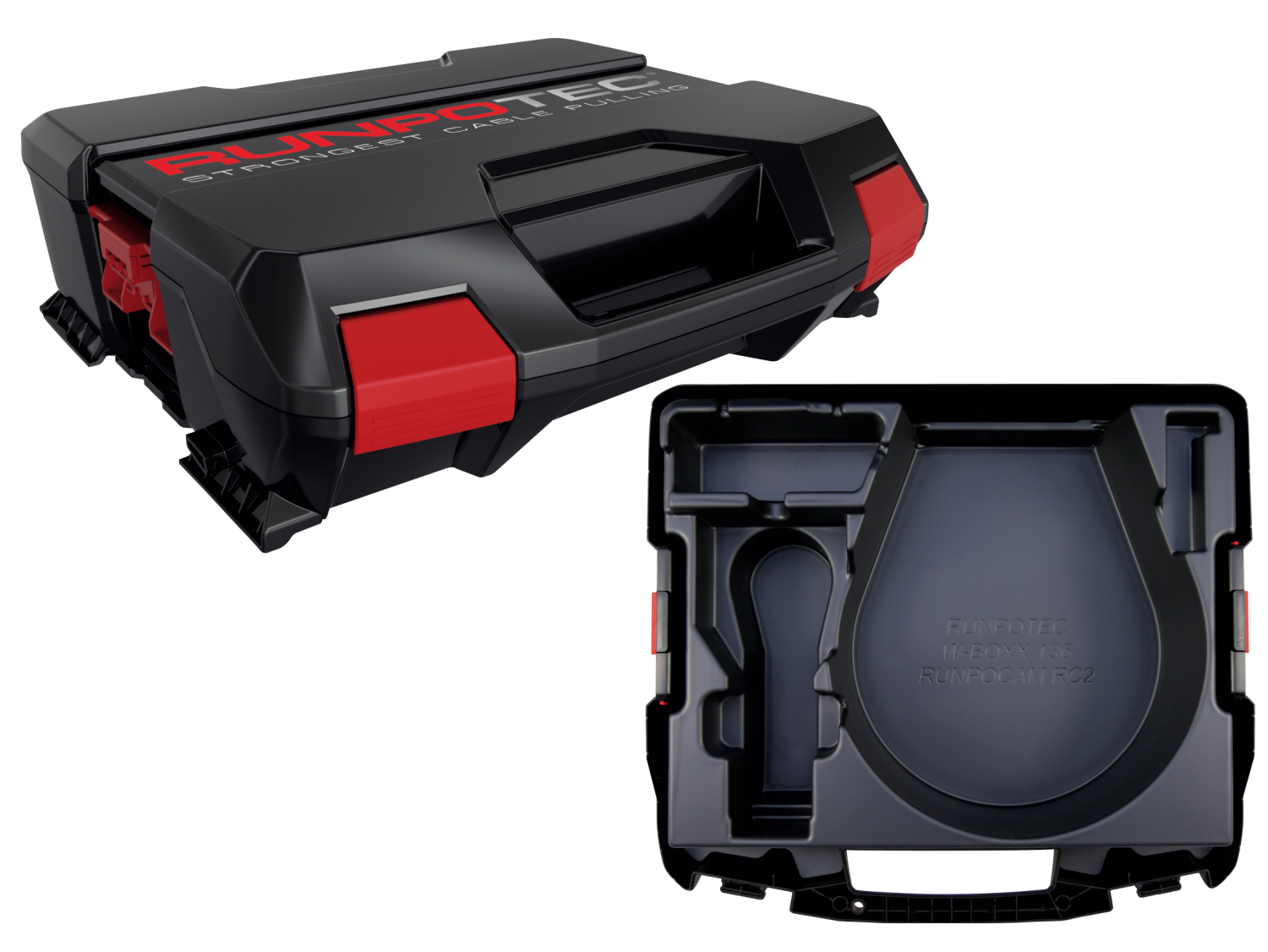 Systeemkoffer met RC2 inspectiecamera-inzetstuk