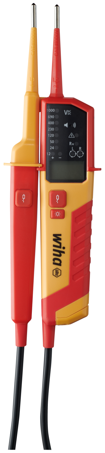 Tweepolige Spanningstester 0,5 – 1000 V AC
