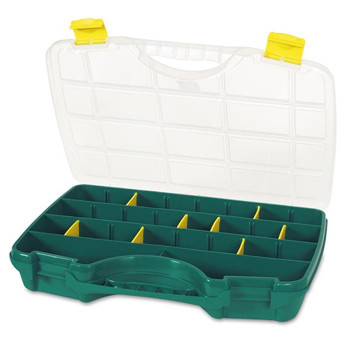 Assortimentsdoos 23-26 Groen met handvat 388 x 290 x 61mm