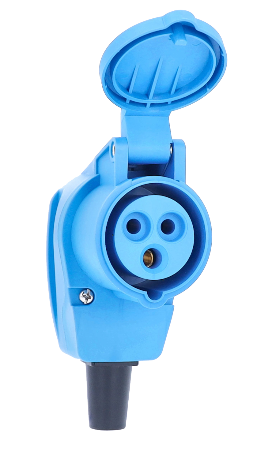 Camping CEE Koppelcontactstop Haaks 3-polig 230V/16A IP44