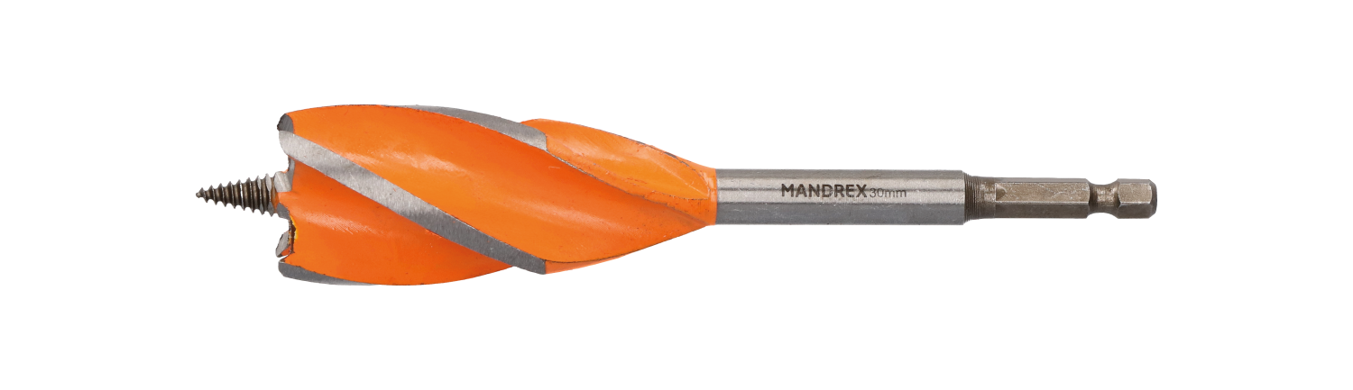 Ultimate 4X PowerXbit Houtboor 4-snijder MWF16030B 30 x 160mm