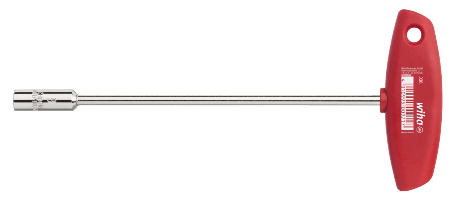 T-greep Dopsleutel zeskant 336 8,0x125mm